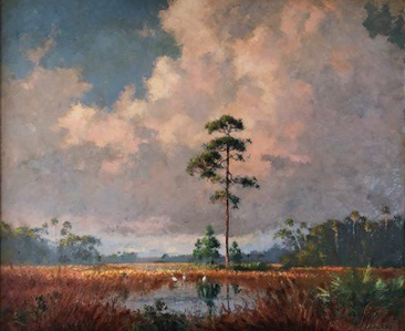 Painting by A. E. Backus